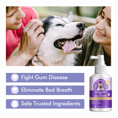 Elourxe™ 🍃No-Brushing Oral Care Spray for Dogs & Cats
