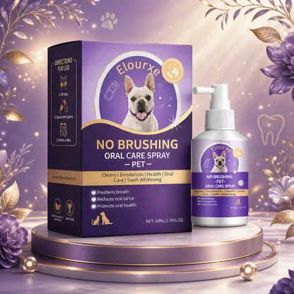 Elourxe™ 🍃No-Brushing Oral Care Spray for Dogs & Cats